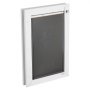 VEVOR Pet Door, Large, with Three Magnetic Flaps and Metal Frame, Strong and Weatherproof Dog Door for Interior and Exterior Doors, Easy to Install, Easy In-and-Out Access for Doggies, White
