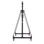 VEVOR Adjustable Gantry Crane, 997.9 kg Capacity, Portable Shop Lift Hoist with 2430-3630 mm Height Adjustable, Locking Wheels, Steel Construction, for Factory, Warehouse, Auto Repair, Frame Only