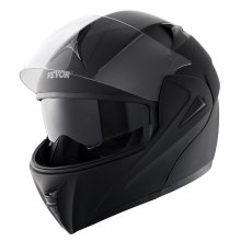 VEVOR Casco de Motocicleta sin Máscara Ranura para Bluetooth 345 x 279 x 255 mm