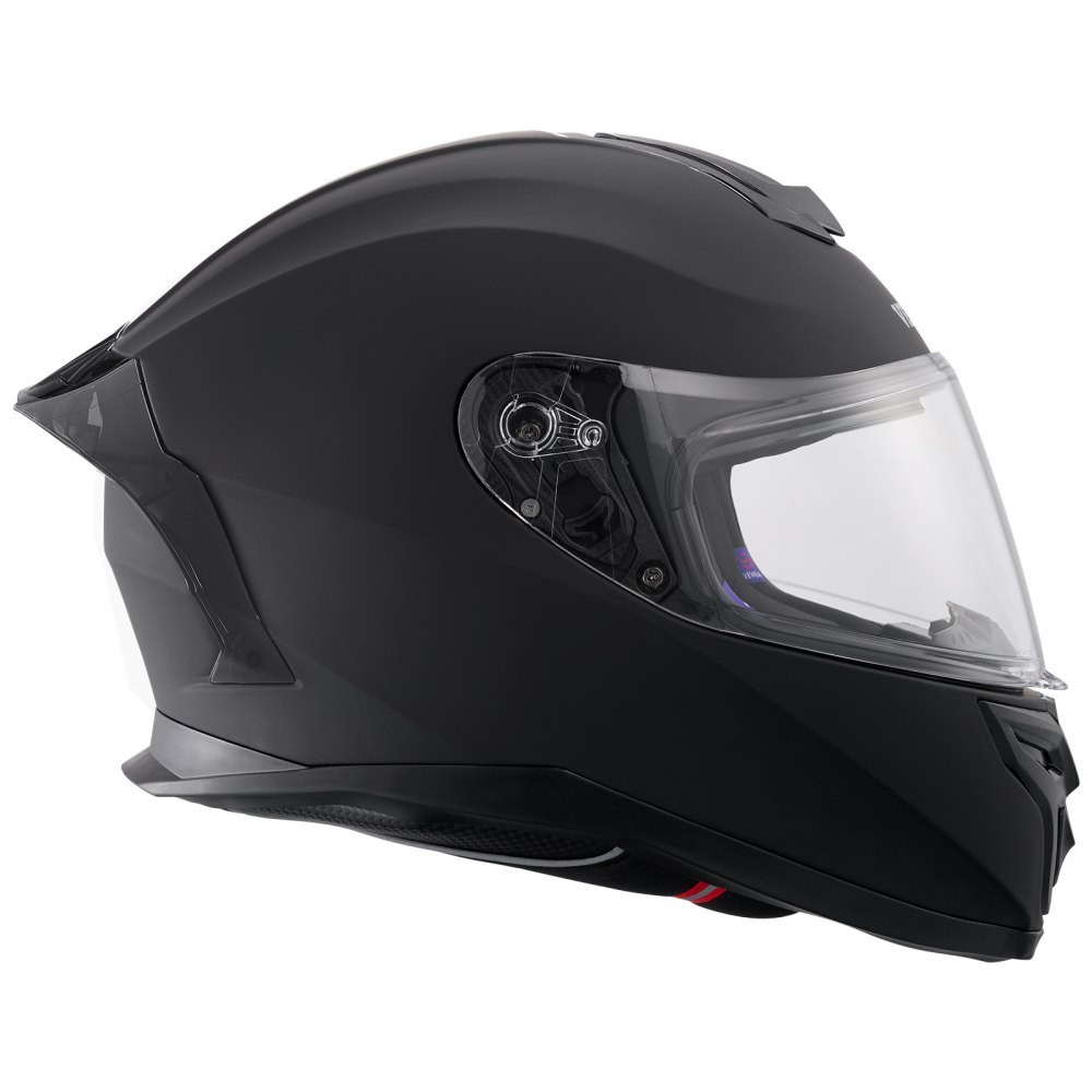 VEVOR Motorcycle Helmet, Full Face Helmet, Smart Street ABS & High Density Helmet with Bluetooth Slot & Interchangeable Lens, DOT-Approved Comfortable Motocross Helmet, Suitable for Teenagers & Adults