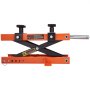VEVOR Motorcycle Lift, 500 kg Load Capacity, Motorcycle Lift, Motorcycle Platform, Motorcycle Stand, Adjustable Motorcycle Lift, Motorcycle Stand for Garage & Outdoor Use