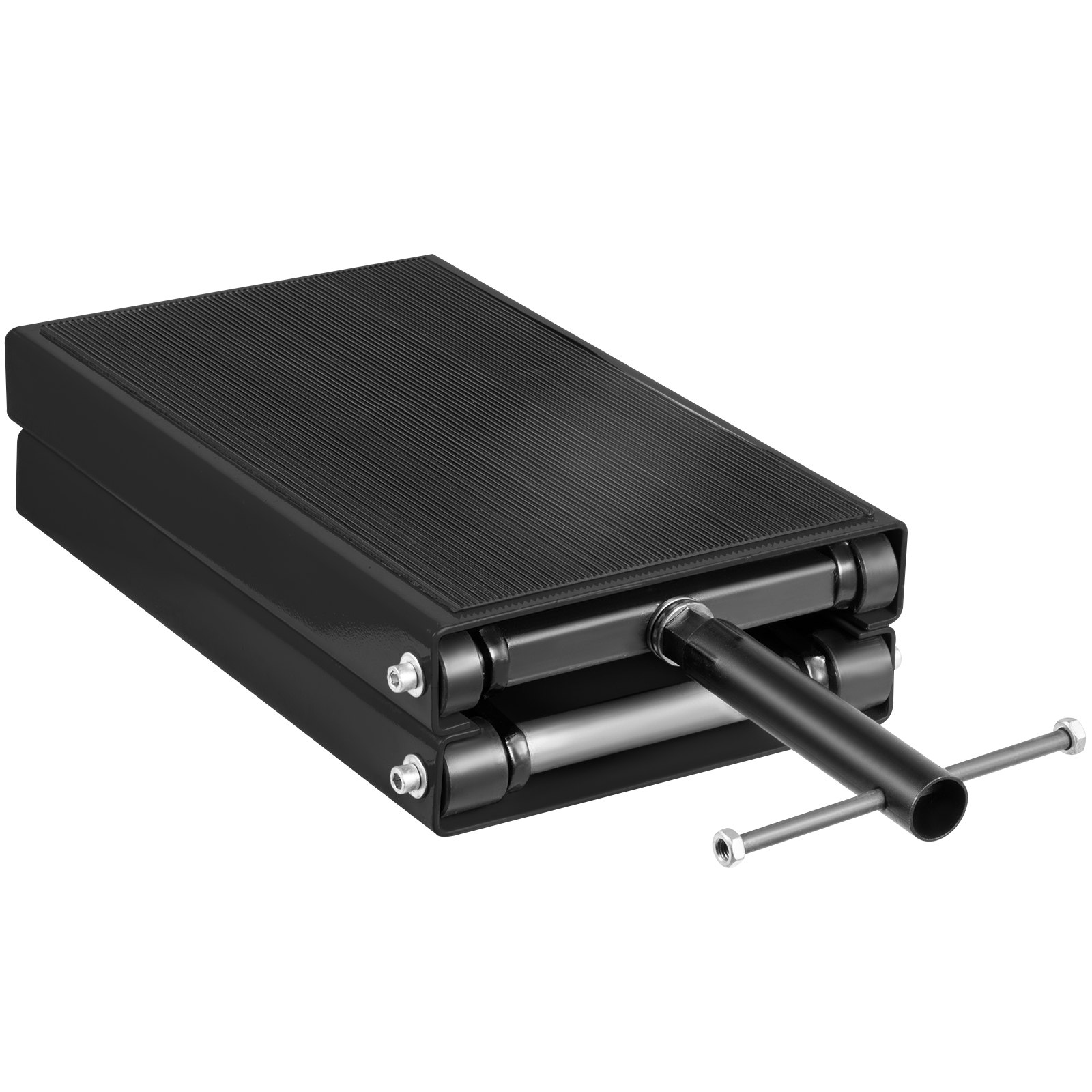 VEVOR Elevador de Tijera para Moto, Capacidad Nominal 498,95 kg Plataforma Elevadora para Motocicletas, Altura 19 - 33 cm Plataforma 36 x 22 cm Negro Elevador de Tijera para Reparación de Motocicletas