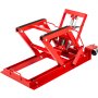 VEVOR Elevador Moto 680 kg, Plataforma Elevadora Coche 87 x 43 x 13 cm, Elevador de Motos Hidráulicos de Tijera Elevador Tijera Moto Hidráulico con Plataforma, Plataforma Mesa Elevadora Color Rojo