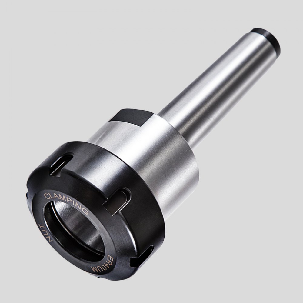 Vevor Er40 15pcs Pinza De Resorte Collet Chuck De Torno Con Portabrocas Mt3-er40
