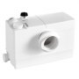 VEVOR Triturador Sanitario de 800 W Bomba Trituradora de Aguas Residuales, Control Inteligente PCB, Caudal Máximo de 200 LPM, Altura de Elevación de 10 m, Con 4 Entradas, Para Sótano, Inodoro, Lavabo