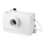 VEVOR Triturador Sanitario de 800 W Bomba Trituradora de Aguas Residuales, Control Inteligente PCB, Caudal Máximo de 200 LPM, Altura de Elevación de 10 m, Con 4 Entradas, Para Sótano, Inodoro, Lavabo