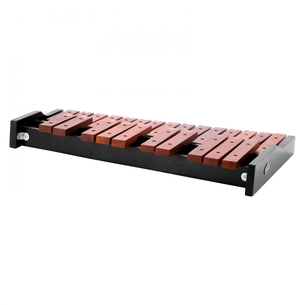 VEVOR Xilófono Glockenspiel 25 Notas, Instrumento de Percusión Profesional de Madera, con 4 Mazos y Bolsa de Transporte, para Aprender Música, Practicar e Interpretar Canciones Pop, Amplio Rango