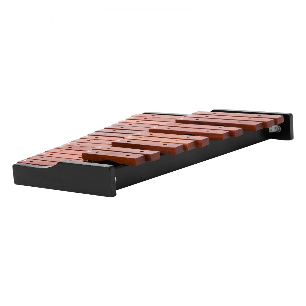 VEVOR Xilófono Glockenspiel 25 Notas, Instrumento de Percusión Profesional de Madera, con 4 Mazos y Bolsa de Transporte, para Aprender Música, Practicar e Interpretar Canciones Pop, Amplio Rango