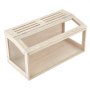 VEVOR Jaula de Madera para Hámster 810 x 410 x 410 mm Hábitat para Roedores, Caseta para Cobayas Mascotas, con Tapa Abatible Ranuras de Ventilación, Visión de 270°, Kit de Accesorios de Instalación
