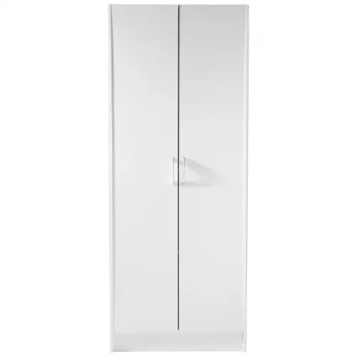 VEVOR Gabinete de Despensa de Cocina, Gabinete de Almacenamiento de Despensa de Alimentos de 305 x 610 x 1529 mm, Gabinete de Almacenamiento Independiente con 3 Estantes(2 Ajustables), Blanco