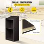 VEVOR Podio de Madera de Pie 60 x 40 x 120 cm Podio Portátil de Pie Gran área de Almacenamiento de 60 kg Podio de Madera Rodante con 4 Ruedas Giratorias de 360° para Restaurantes, Iglesias, Hogares