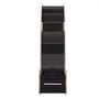 VEVOR Rueda de Ejercicio de Madera para Gatos de Interior de 110 x 33,8 x 117 cm, Rueda para Correr con Alfombra Desmontable, Juguete para Correr, Caminar, Entrenar para Diferentes Gatos, Color Negro