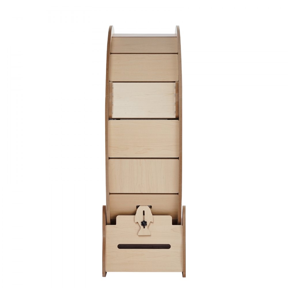 VEVOR Rueda de Ejercicio de Madera para Gatos de Interior de 91 x 31,8 x 97 cm, Rueda para Correr con Alfombra Desmontable, Juguete para Correr, Caminar, Entrenar para Diferentes Gatos, Color Madera