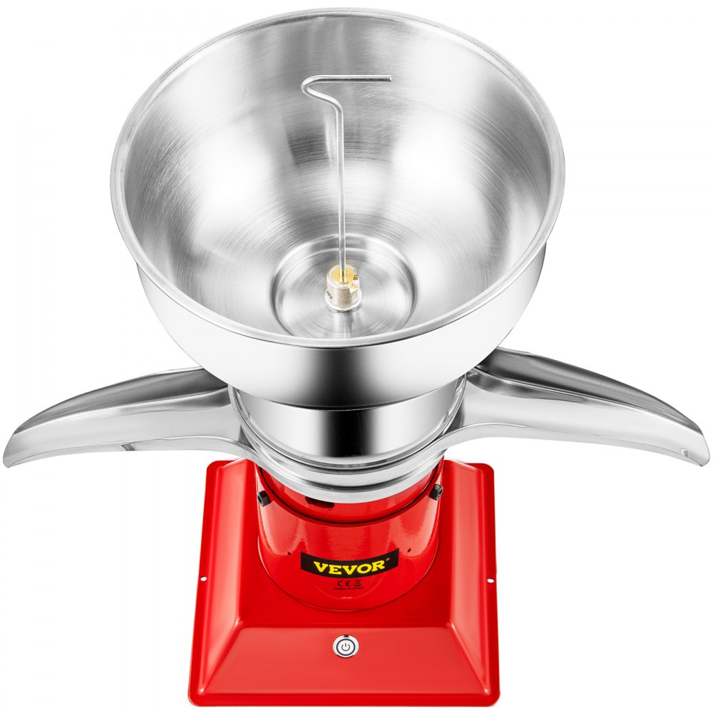 VEVOR Máquina Separadora de Leche 100 L/h Separador Centrífugo de Crema 30 W 100V - 240V Separador de Crema de Leche Eléctrico Velocidad de 10,500 RPM Máquina Desnatadora de Crema de Acero Inoxidable
