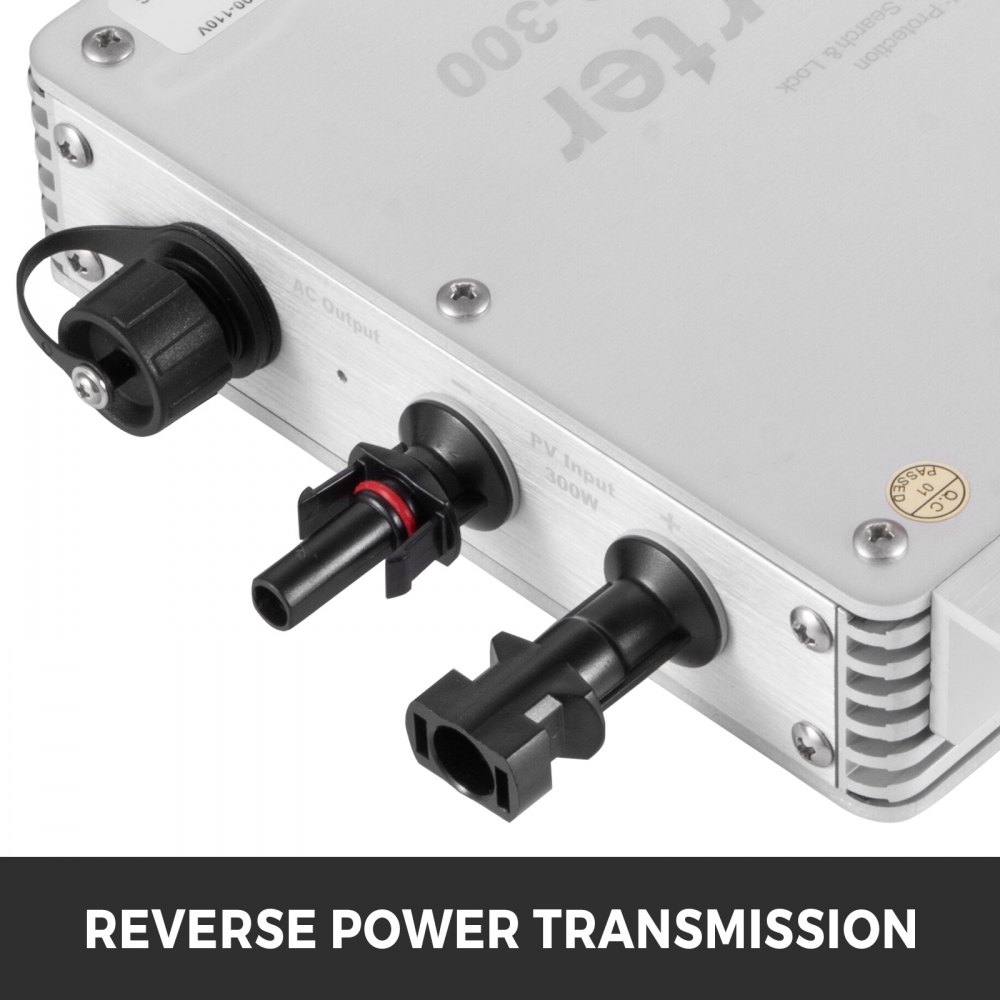 Micro Inversor Conectado A La Red Inversor Resistente Al Agua 300w Mppt 220v