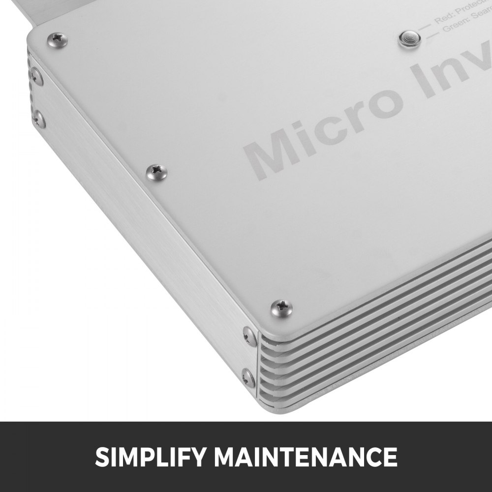 Micro Inversor Conectado A La Red Inversor Resistente Al Agua 300w Mppt 220v