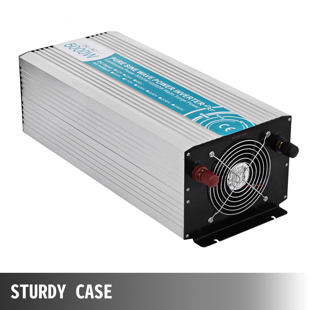 Inversor De Onda Sinusoidal 5000w 10000w 24v 220v Pantalla Lcd Power Inverter