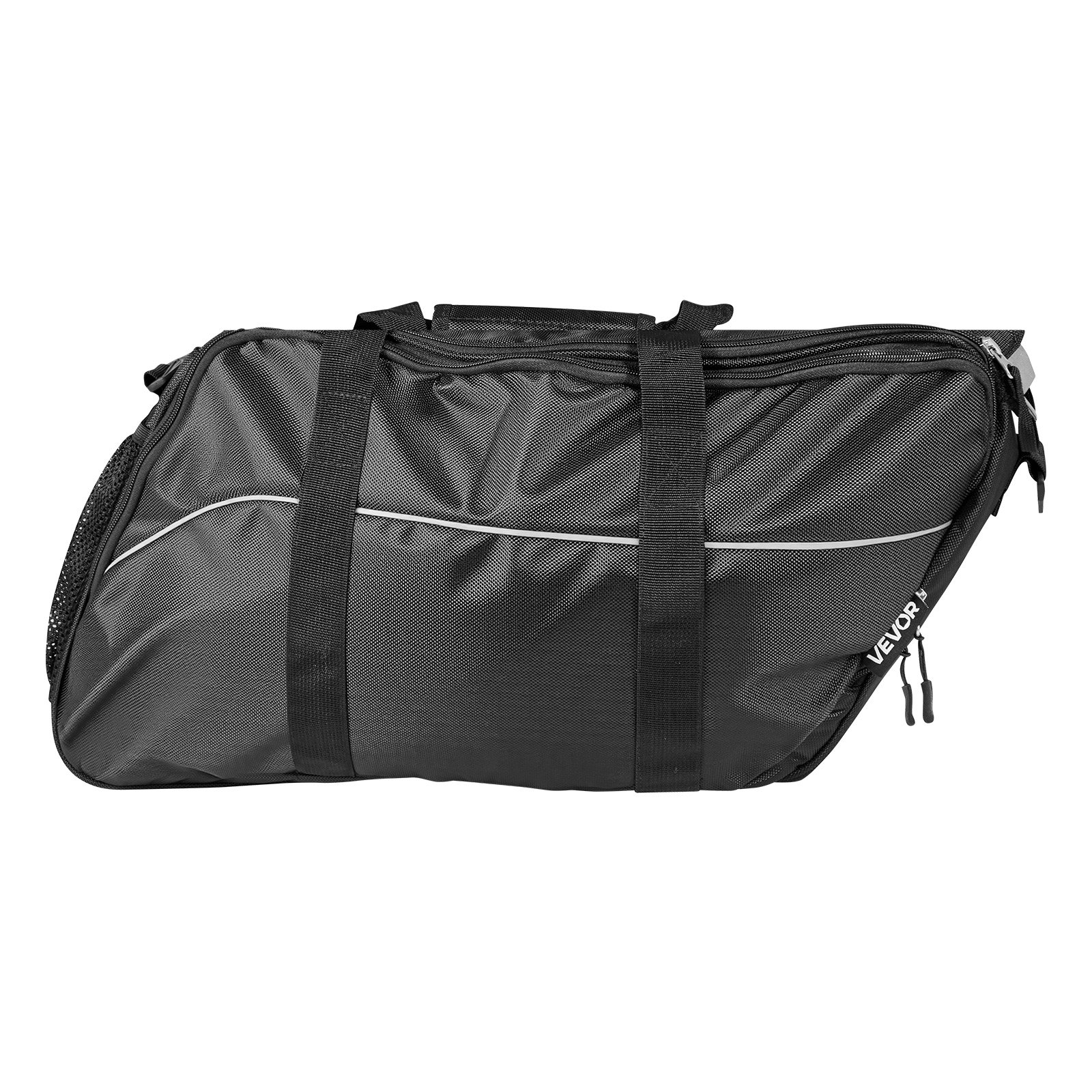 VEVOR Motorcycle Saddlebag Liner Bag, 18 L Insert Storage Travel Luggage Bag Organizer, Compatible with Harley Davidson 1993-2022 Touring Road/Street Glide/Electra Glide/Road King Saddlebag, Black
