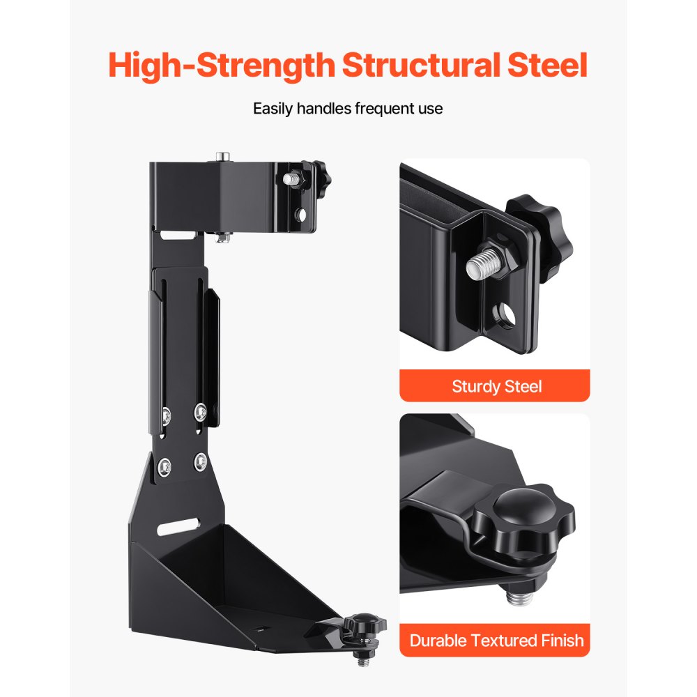 VEVOR Jack Bracket (Bracket Only), Mounting Bracket Kit, Heavy Duty Jack Bracket Compatible with YJ (1986-1996) / TJ (1997-2006) / JK (2006-2018) / JL (2018-2024)