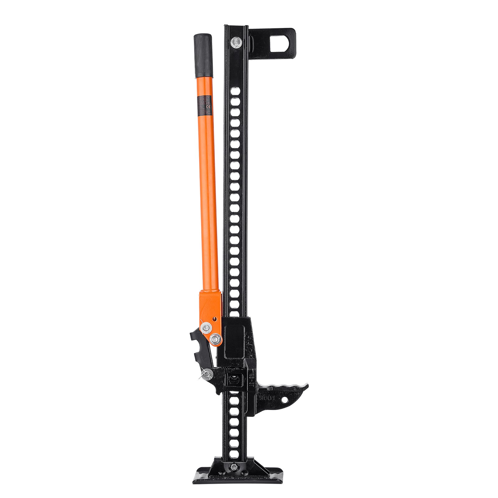 VEVOR Gato Agrícola 91,5 cm con Elevación Alta y Trinquete Carga Máxima de 3,18 T para Uso Todoterreno de Alta Resistencia con Rango de Elevación de 130,1 a 769,6 mm para Tractor, Camión, SUV