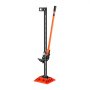 VEVOR Gato Agrícola con Base 153 cm con Elevación Alta y Trinquete Carga Máxima de 3,18 T para Uso Todoterreno de Alta Resistencia con Rango de Elevación de 130,1-1380 mm para Tractor, Camión, SUV