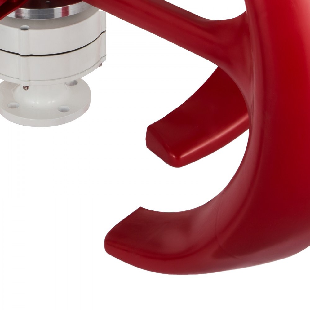 100w 12v Generador De Viento Vertical Turbina Red Blades Wind Resistance