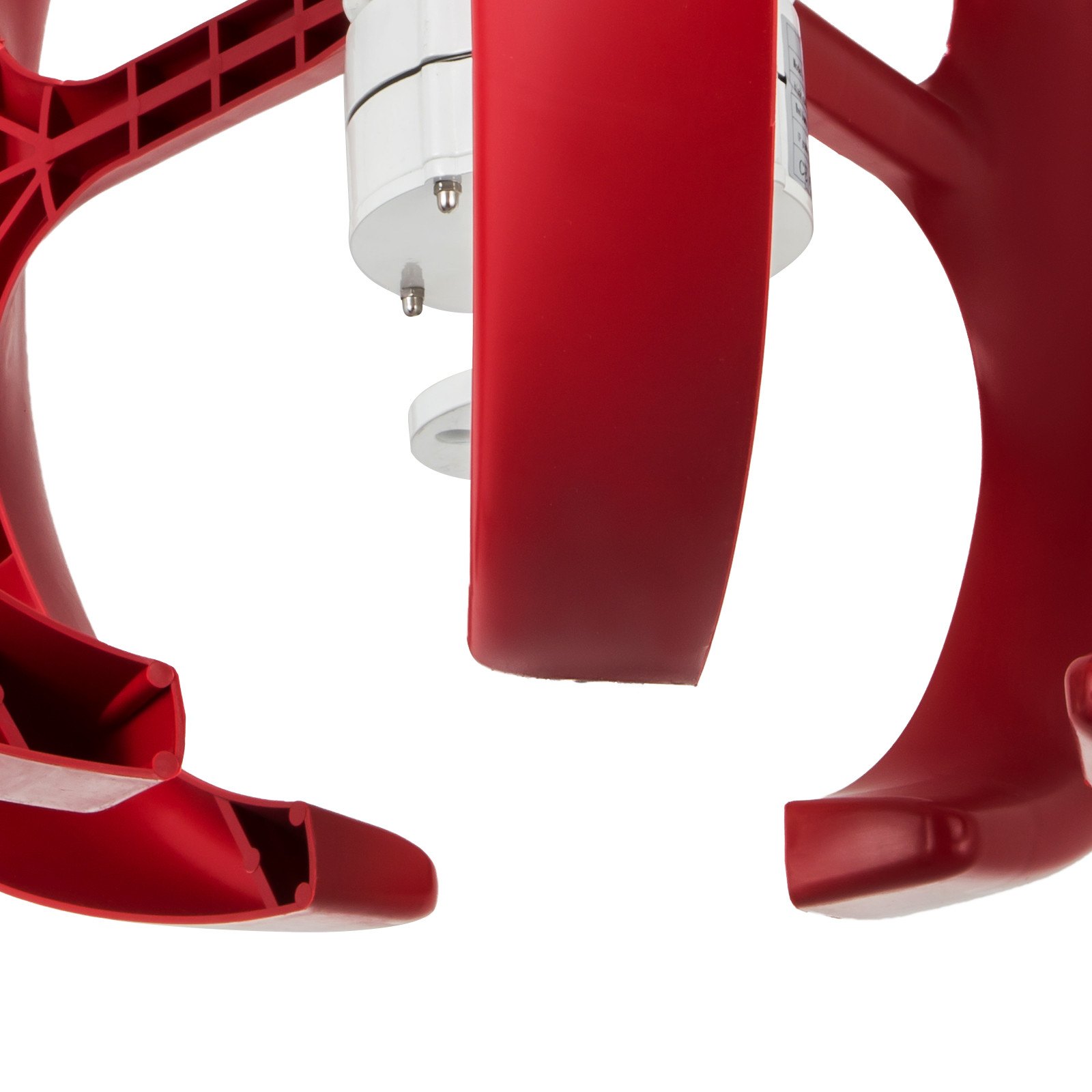 100w 12v Generador De Viento Vertical Turbina Red Blades Wind Resistance
