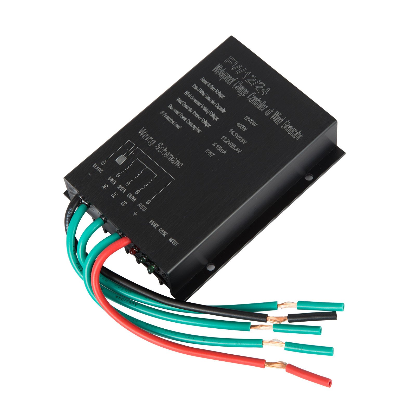 200 W 12v Generador De Turbina Eólica Aerogenerador De 3 Palas Carga Mppt