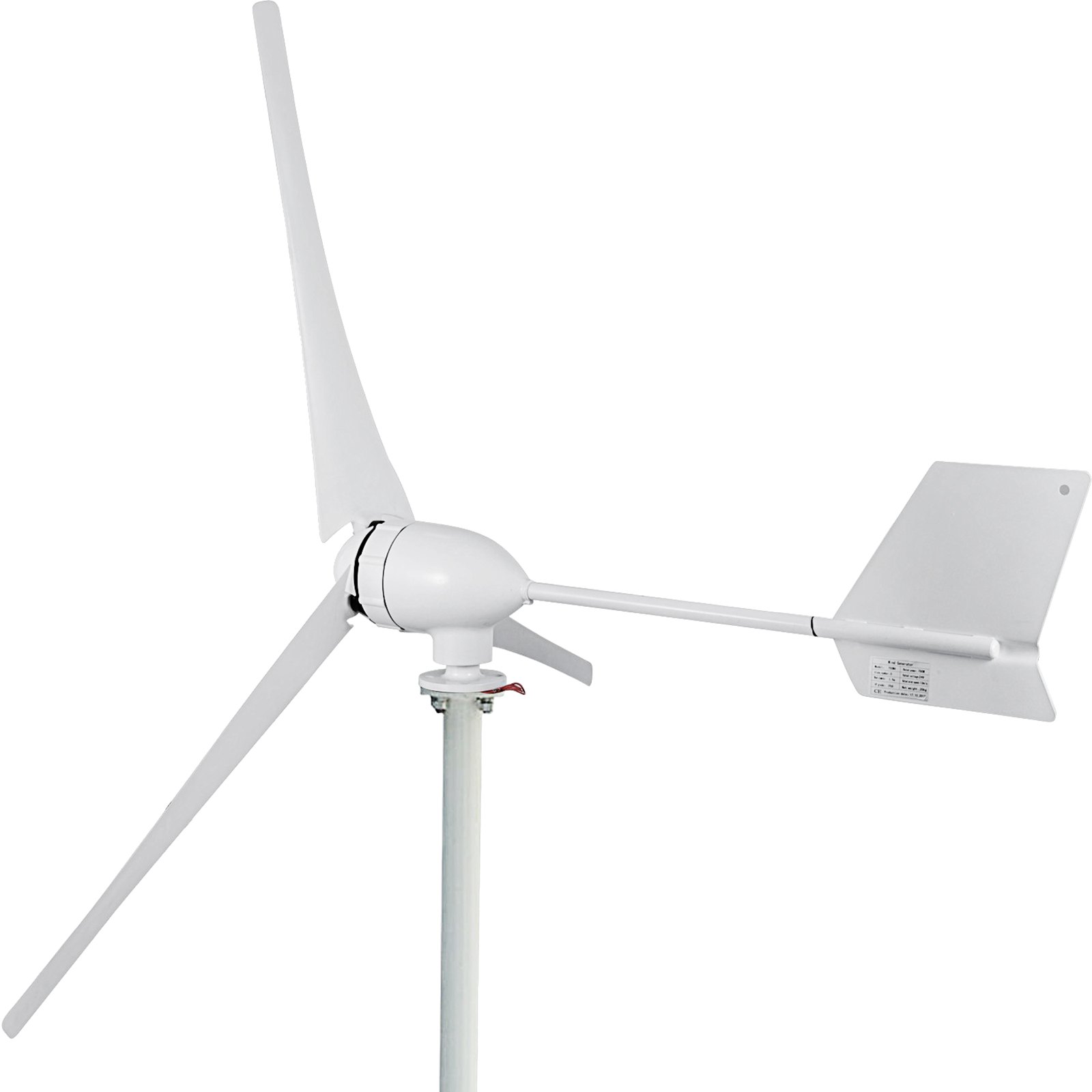 700w Generador De Turbina Eólica Aerogenerador 3 Palas Wind Turbine Generator