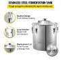 Vevor Destiladora De Agua Y Destilador Acero Inoxidable Con Tanque 70 L