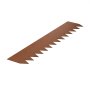 VEVOR 6 PCS Borde de Acero para Paisajismo 1016 x 203,2 x 1,5 mm, Resistente a la Intemperie y Antioxidante, Cerca de Jardín Borde de Césped para Parterres de Flores, Divisor de Caminos de Patio