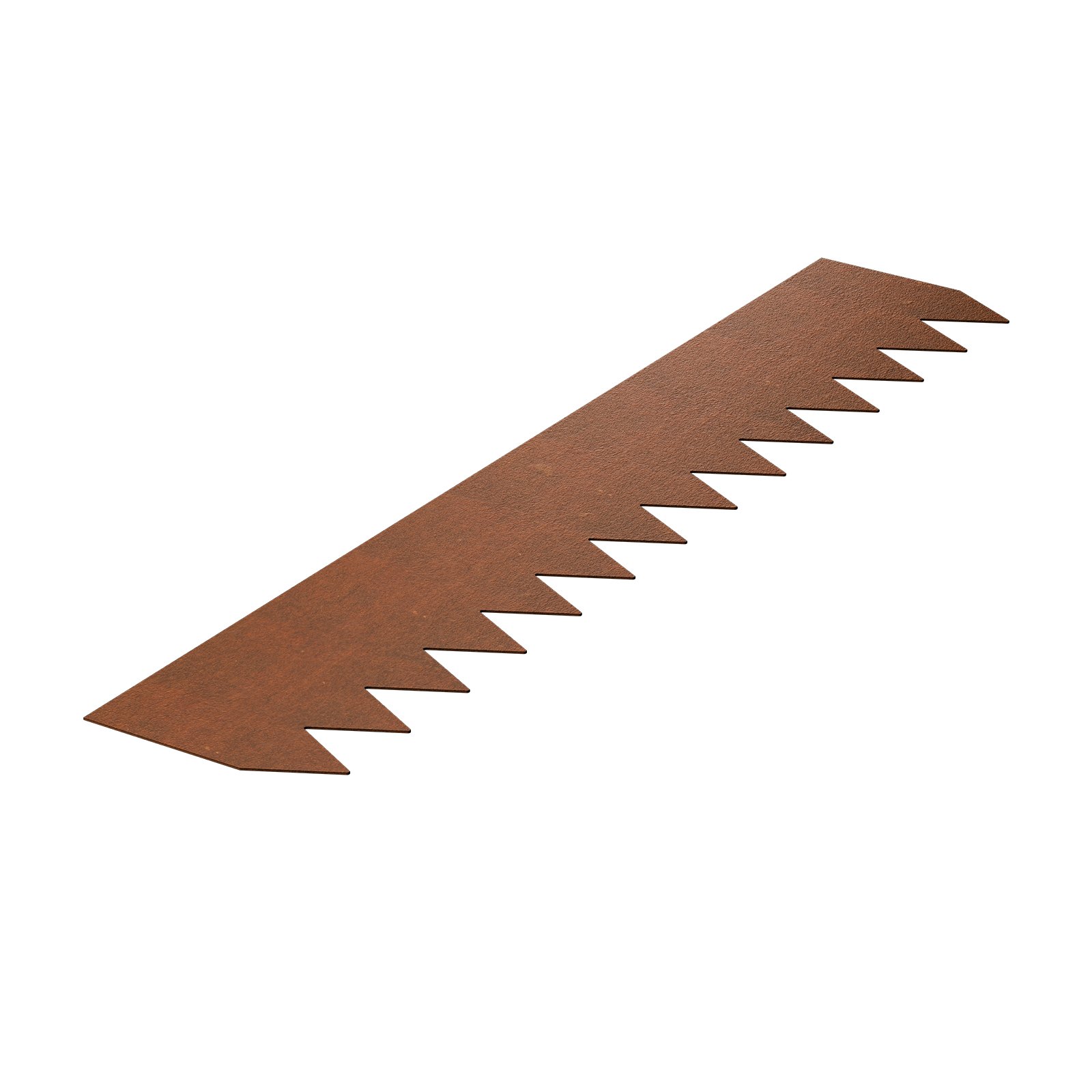 VEVOR 6 PCS Borde de Acero para Paisajismo 1016 x 203,2 x 1,5 mm, Resistente a la Intemperie y Antioxidante, Cerca de Jardín Borde de Césped para Parterres de Flores, Divisor de Caminos de Patio