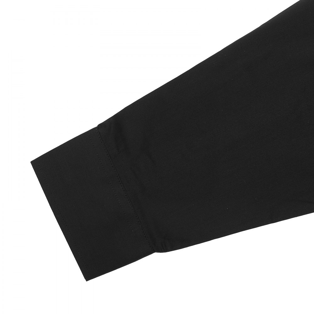 VEVOR Camisa para Hombre de Manga Larga Tamaño Grande Antiarrugas Camisa con Botones Corte Entallado Camiseta de Ajuste Regular Suave y Elástica para Negocios, Informal, Trabajo, Boda, Cena, Negro