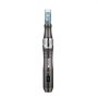VEVOR Pluma de Microagujas Faciales 5 Cartuchos de Agujas Desechables Dermapen Eléctrico Profesional 6 Velocidades Variables Máquina de Microagujas Longitud de Aguja Ajustable 0-2,5 mm Pantalla LCD