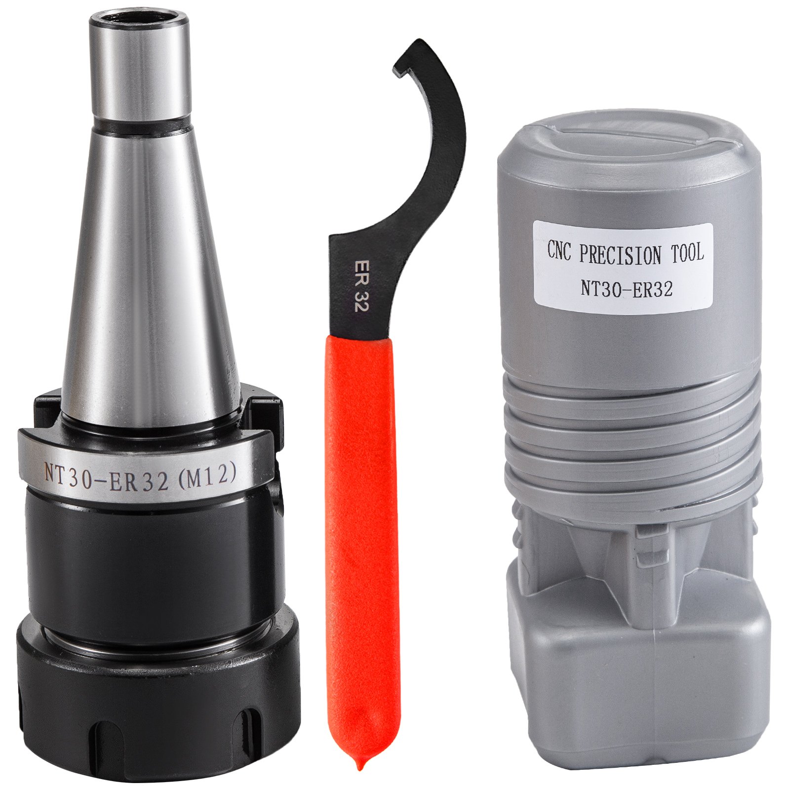 Vevor Er32 19pcs Pinza De Resorte Collet Chuck De Torno Portabrocas Nt30-er32