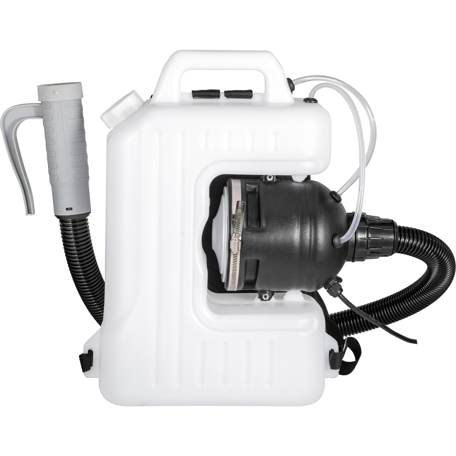VEVOR Nebulizador Pulverizador Eléctrico 10L Pulverizador Desinfectante Atomizador 2200W Máquina de Nebulización de Mochila 600 ml / min Pulverizador Eléctrico de Niebla Fría ULV para Jardín Hospital