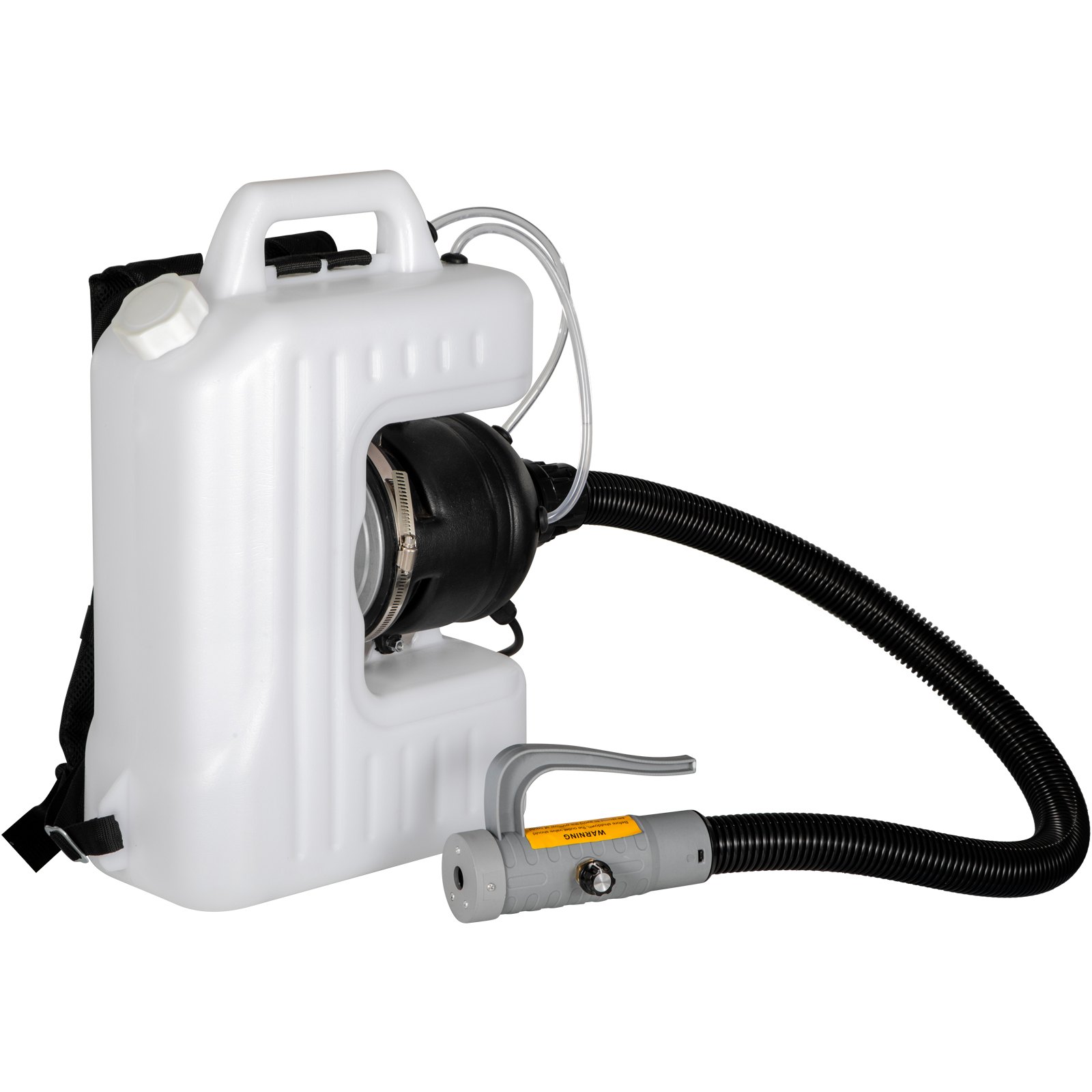 VEVOR Nebulizador Pulverizador Eléctrico 10L Pulverizador Desinfectante Atomizador 2200W Máquina de Nebulización de Mochila 600 ml / min Pulverizador Eléctrico de Niebla Fría ULV para Jardín Hospital