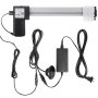 Motor reclinable eléctrico VEVOR, incluye actuador, fuente de alimentación y cables.