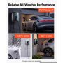 VEVOR Estación de Carga de Vehículo Eléctrico 7kW, 32A, 230V CA, Cargador de Coche Eléctrico Monofásico Tipo 2, Control por Aplicación, Indicador LED, para Vehículos Eléctricos e Híbridos Enchufables