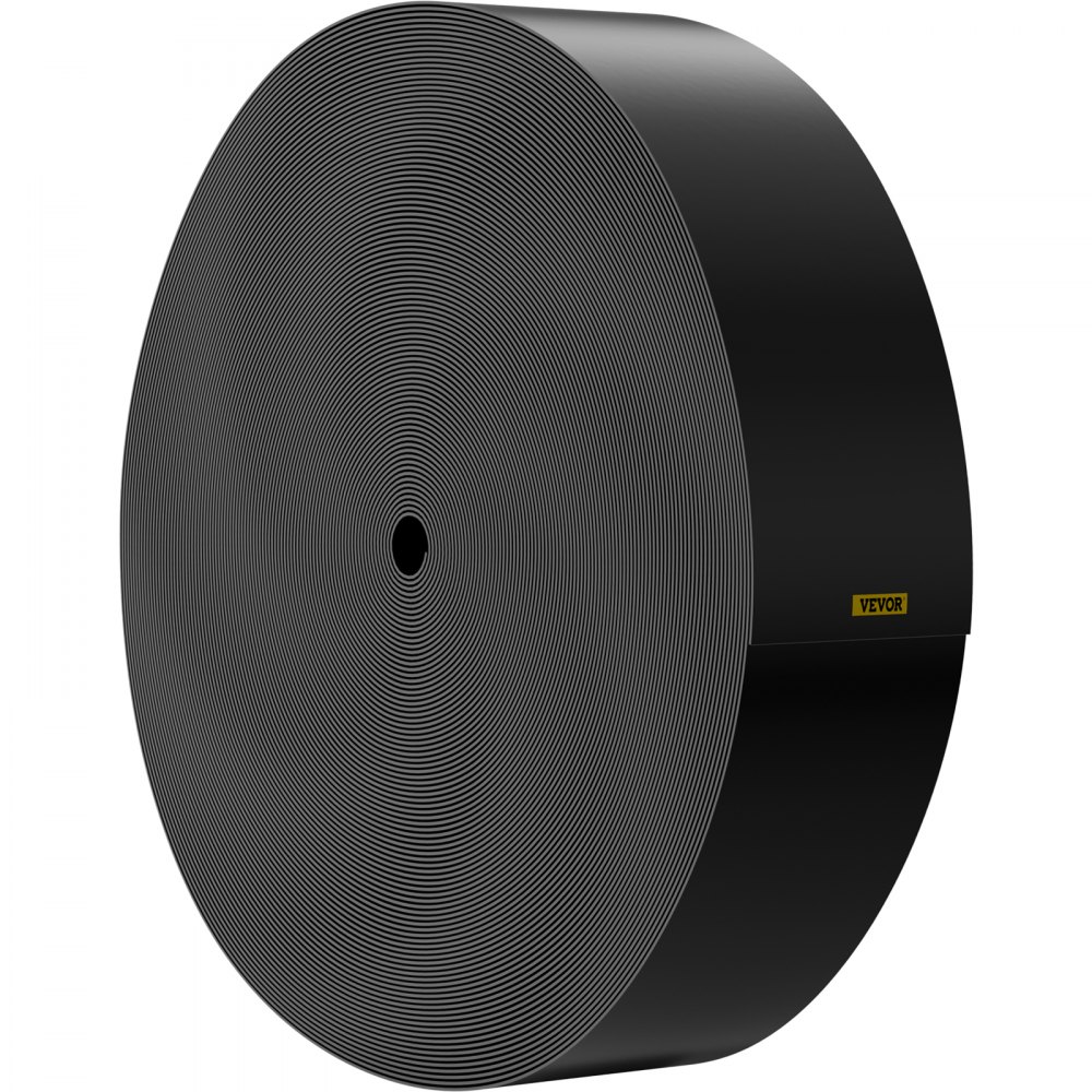 VEVOR Landscape Edging, 25.4 cm Deep, 91.4 m Total Length, Recycled HDPE Decking Board, Flexible Bending Edge for Landscaping, Lawn, Garden, Yard, Against Invading Weeds, Black