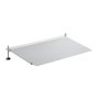 VEVOR Rampa para Silla de Ruedas de Hierro 1080 x 590 mm, Rampa de Umbral Antideslizante, Plataforma Capacidad de Carga 453,6 kg para Garajes, Carretillas, Puertas, Andadores, Scooters y Escalones