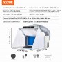 VEVOR Cabina de Pintura con Aerógrafo Portátil con Luces LED, Extractor de Aire y Manguera de Extensión de Escape Cabina de Pintura con Aerógrafo para Pintar Modelos, Artes, Manualidades y Pasteles