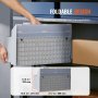 VEVOR Cabina de Pintura con Aerógrafo Portátil de Doble Ventilador con Luces LED y Manguera de Extensión de Escape Cabina de Pintura con Aerógrafo para Pintar Modelos, Artes, Manualidades y Pasteles