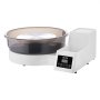 VEVOR Pottery Wheel for Adults, 36 and 28 cm Turntables, 450W Electric Table Top Pottery Wheel with Foot Pedal, 30-300 RPM Adjustable Speed, Detachable Basin, for Beginners, DIY Clay Art Craft, White