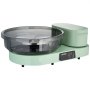 VEVOR Torno de Alfarero, Placas de 36 y 28 cm, Rueda de Cerámica Eléctrica, Velocidad Ajustable de 30 a 300 RPM, Máquina de Arcilla con Pedal Pantalla Almacenamiento, Aluminio, para Bricolaje, Verde