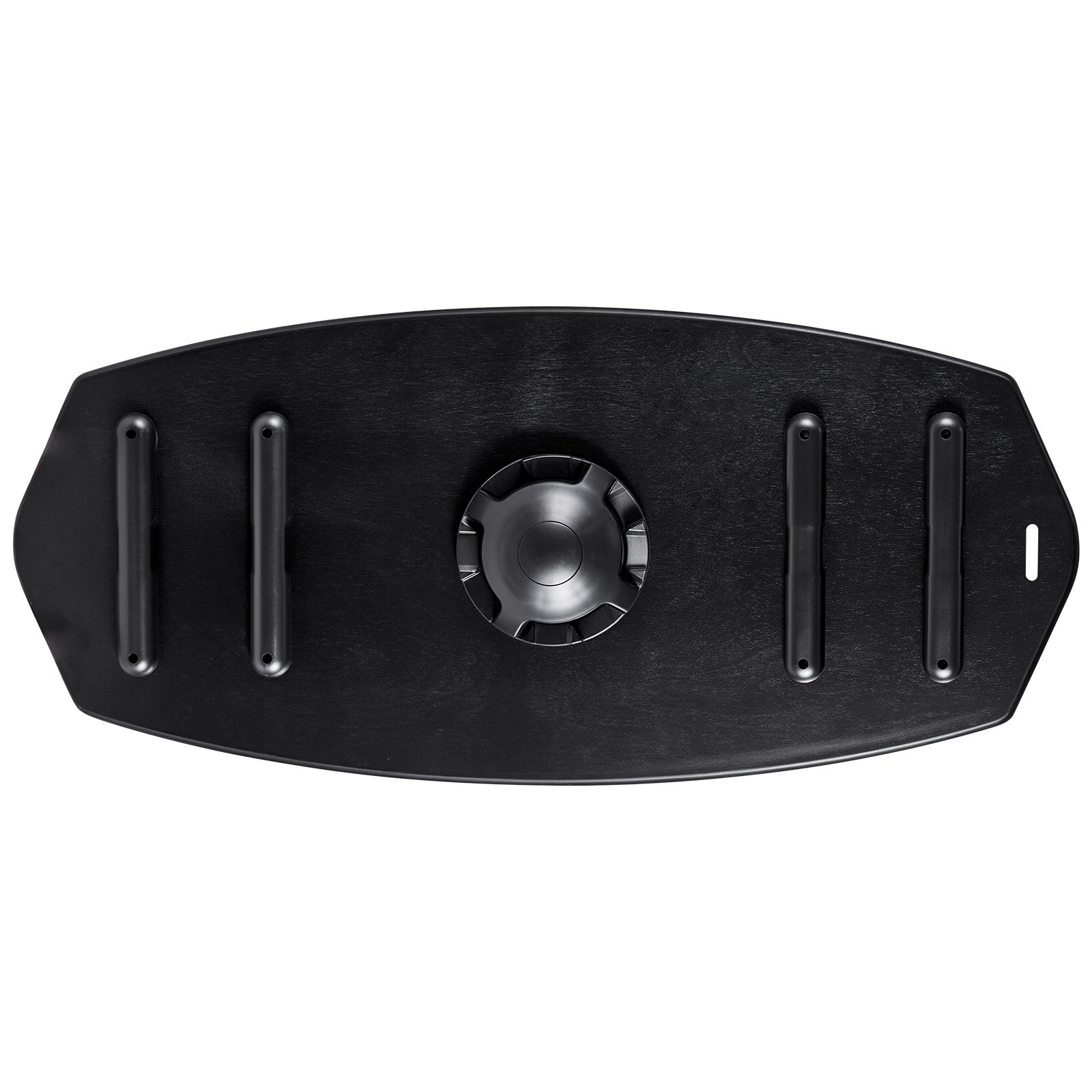 VEVOR Tabla de Equilibrio de Madera Oscilante Ajustable en 3 Niveles, Entrenador de Tabla de Equilibrio con Rodillo, Topes Magnéticos, Soporte de Almacenamiento, para Ejercicios de Core, 78x35 cm