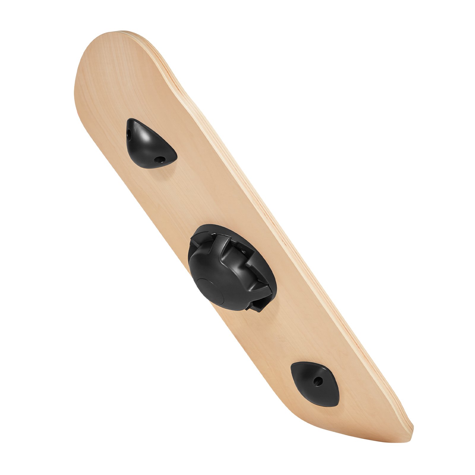 VEVOR Tabla de Equilibrio de Madera Base Ajustable de 3 Niveles, Entrenador de Tabla de Equilibrio con Superficie Antideslizante para Ejercicios de Core, Ejercicios de Escritorio de Pie, Yoga