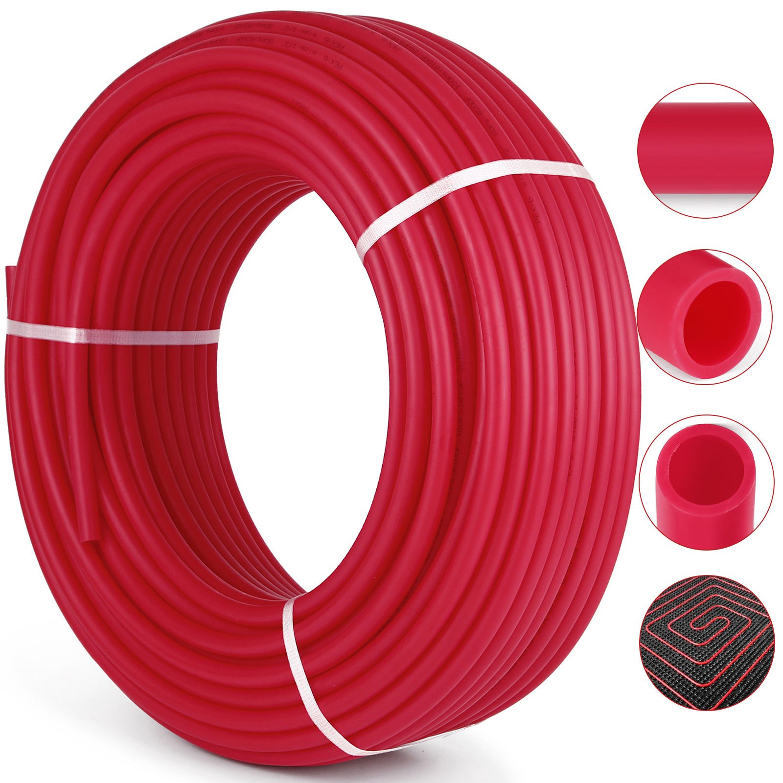 3/4" X 500ft Pex Tubo Sin Barrera De Oxígeno Antioxidante Agua Fría Tubo De Agua
