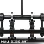 VEVOR Máquina de Corte de Cuero 360 x 220 mm Troqueladora Manual Máquina de Estampado de Cuero Máquina de Corte Artesanal de Cuero Presión de 1.5 T Hecho de Acero Trefilado en Frío