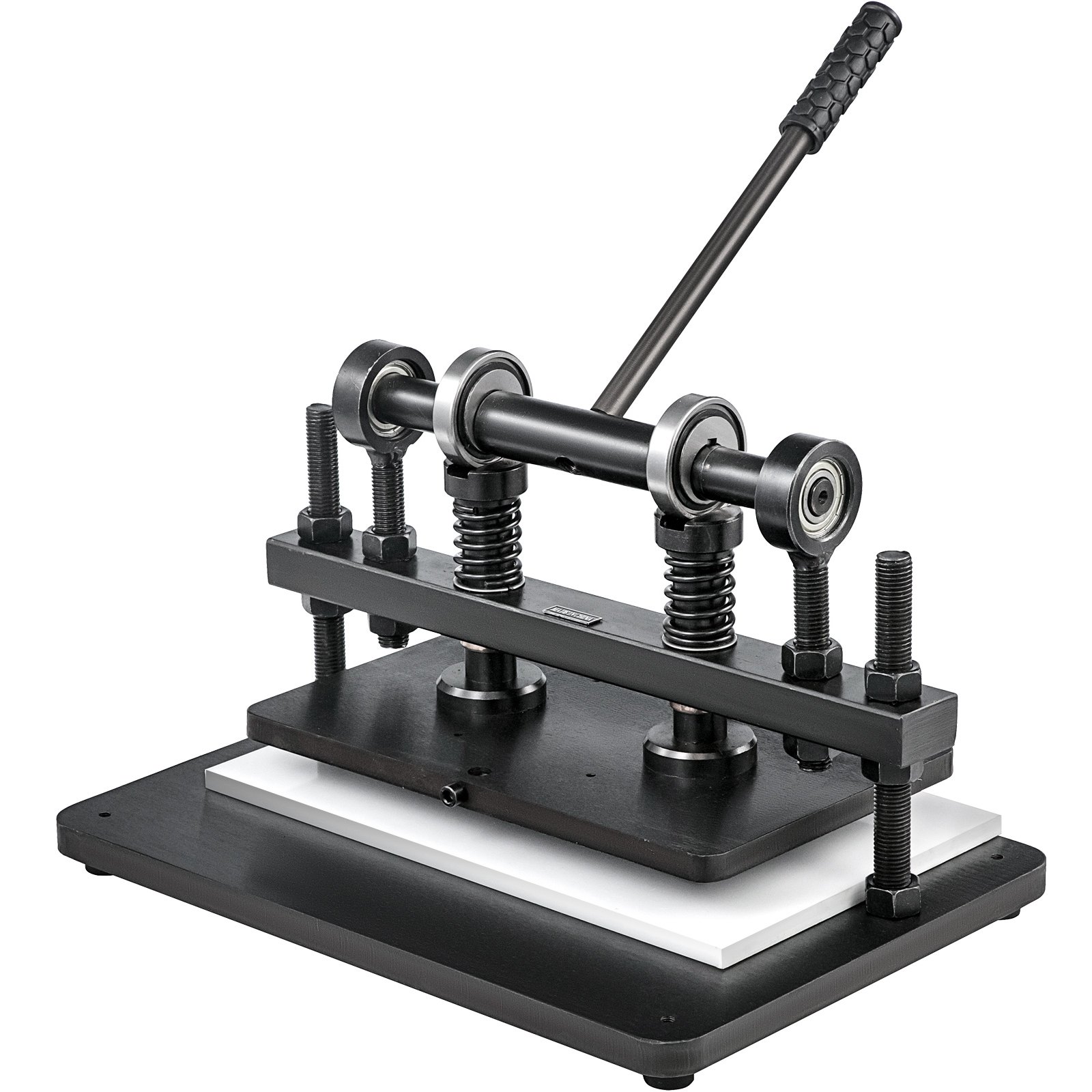 VEVOR Máquina de Corte de Cuero 360 x 220 mm Troqueladora Manual Máquina de Estampado de Cuero Máquina de Corte Artesanal de Cuero Presión de 1.5 T Hecho de Acero Trefilado en Frío